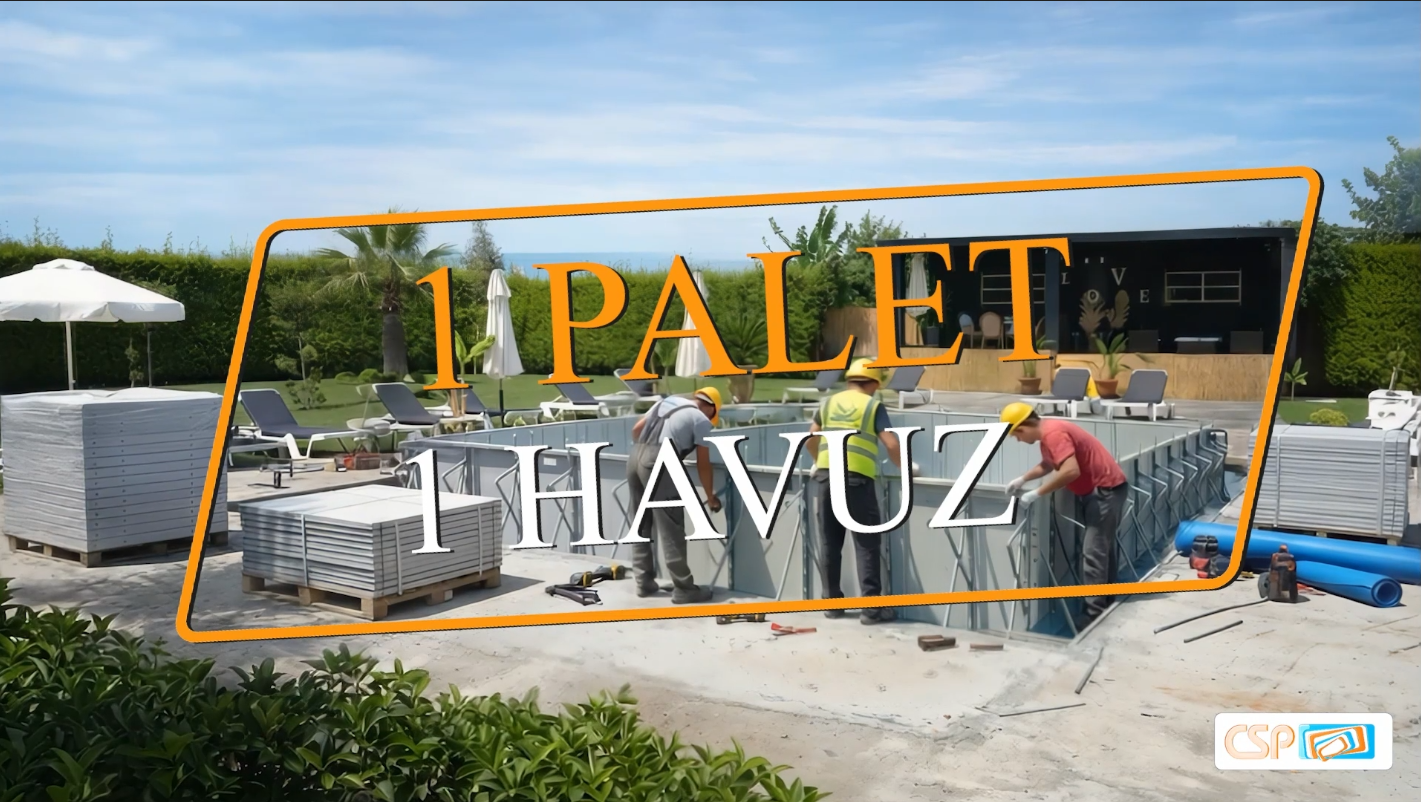 Zamana Meydan Okuyan Prefabrik Havuz Sistemi | CSP Panel